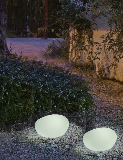 New Garden NEW GARDEN lampa ogrodowa PETRA 60 biała - LED New Garden NEW GARDEN lampa ogrodowa PETRA 60 biała - LED