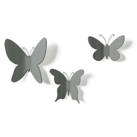 Umbra UMBRA dekoracja ścienna MARIPOSA szary Umbra UMBRA dekoracja ścienna MARIPOSA szary