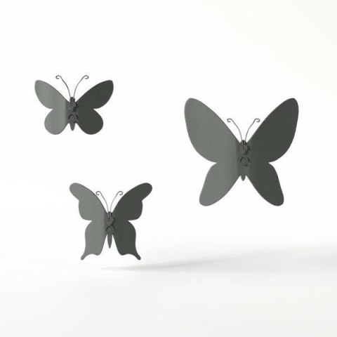Umbra UMBRA dekoracja ścienna MARIPOSA szary Umbra UMBRA dekoracja ścienna MARIPOSA szary
