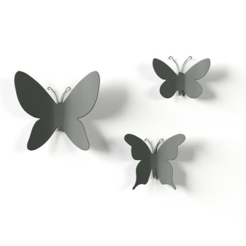 Umbra UMBRA dekoracja ścienna MARIPOSA szary Umbra UMBRA dekoracja ścienna MARIPOSA szary