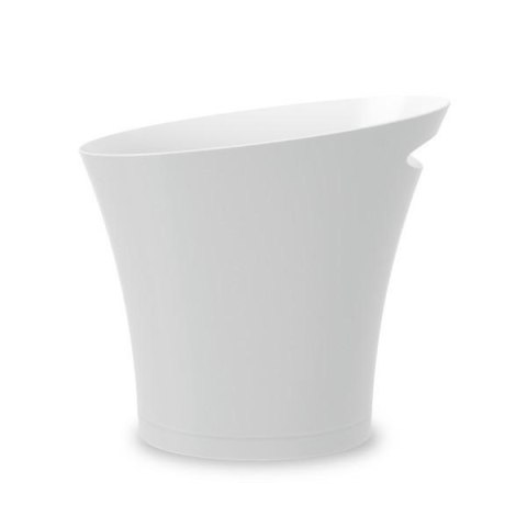 Umbra UMBRA kosz na śmieci SKINNY - metallic white Umbra UMBRA kosz na śmieci SKINNY - metallic white