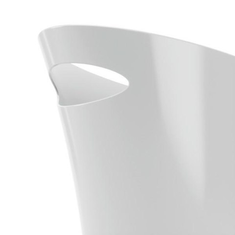 Umbra UMBRA kosz na śmieci SKINNY - metallic white Umbra UMBRA kosz na śmieci SKINNY - metallic white