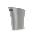 Umbra UMBRA kosz na śmieci SKINNY - silver szary Umbra UMBRA kosz na śmieci SKINNY - silver szary