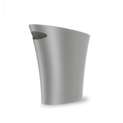 Umbra UMBRA kosz na śmieci SKINNY - silver szary Umbra UMBRA kosz na śmieci SKINNY - silver szary