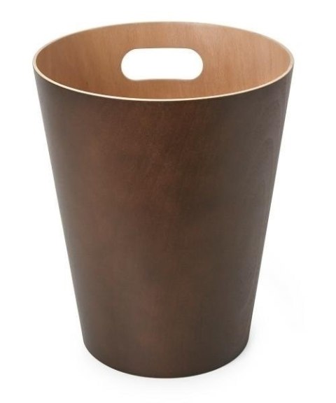 KOSZ NA ŚMIECI Z UCHWYTEM WOODROW Umbra UMBRA - espresso BRĄZOWY KOSZ NA ŚMIECI Z UCHWYTEM WOODROW Umbra UMBRA - espresso BRĄZOWY