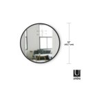 Umbra UMBRA lustro HUB 18 -czarny Umbra UMBRA lustro HUB 18 -czarny