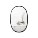 Umbra UMBRA lustro wiszące HUB OVAL 24x36 -czarne Umbra UMBRA lustro wiszące HUB OVAL 24x36 -czarne