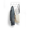Umbra UMBRA multi organizer wieszak na drzwi ścianę ESTIQUE metal biały drewno naturalny Umbra UMBRA multi organizer wieszak na drzwi ścianę ESTIQUE metal biały drewno naturalny