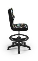 Entelo Petit Czarny ST30 rozmiar 3 WK+P - DOBRE KRZESŁO dla kręgosłupa, ortopedyczne - fotel obrotowy do biurka
