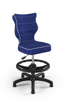 Entelo Petit Czarny VS06 rozmiar 3 WK+P - DOBRE KRZESŁO dla kręgosłupa, ortopedyczne - fotel obrotowy do biurka