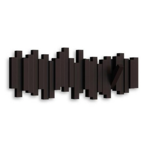 Umbra UMBRA wieszak ścienny na ubrania STICKS espresso tworzywo sztuczne Umbra UMBRA wieszak ścienny na ubrania STICKS espresso tworzywo sztuczne