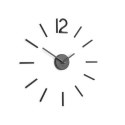 Umbra UMBRA zegar BLINK - czarny wielkość dowolna na dużą średnią lub małą ścianę Umbra UMBRA zegar BLINK - czarny wielkość dowolna na dużą średnią lub małą ścianę
