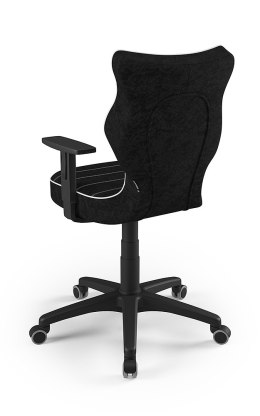 Entelo Duo Czarny VS01 rozmiar 5 - DOBRE KRZESŁO dla kręgosłupa, ortopedyczne - fotel obrotowy do biurka