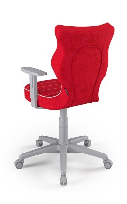 Entelo Duo Szary VS09 rozmiar 5 - DOBRE KRZESŁO dla kręgosłupa, ortopedyczne - fotel obrotowy do biurka