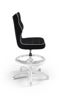 Entelo Petit Biały JS01 rozmiar 4 WK+P - DOBRE KRZESŁO dla kręgosłupa, ortopedyczne - fotel obrotowy do biurka