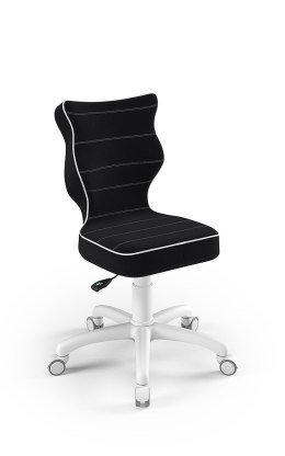 Entelo Petit Biały JS01 rozmiar 4 - DOBRE KRZESŁO dla kręgosłupa, ortopedyczne - fotel obrotowy do biurka
