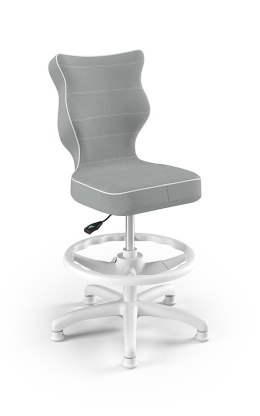 Entelo Petit Biały JS03 rozmiar 4 WK+P - DOBRE KRZESŁO dla kręgosłupa, ortopedyczne - fotel obrotowy do biurka