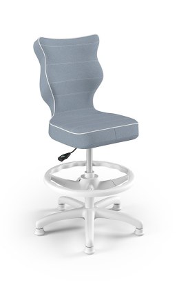 Entelo Petit Biały JS06 rozmiar 4 WK+P - DOBRE KRZESŁO dla kręgosłupa, ortopedyczne - fotel obrotowy do biurka