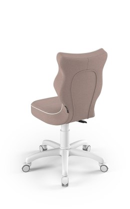 Entelo Petit Biały JS08 rozmiar 3 - DOBRE KRZESŁO dla kręgosłupa, ortopedyczne - fotel obrotowy do biurka
