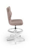 Entelo Petit Biały JS08 rozmiar 4 WK+P - DOBRE KRZESŁO dla kręgosłupa, ortopedyczne - fotel obrotowy do biurka