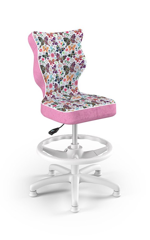 Entelo Petit Biały ST31 rozmiar 3 WK+P - DOBRE KRZESŁO dla kręgosłupa, ortopedyczne - fotel obrotowy do biurka Entelo Petit Biały ST31 rozmiar 3 WK+P - DOBRE KRZESŁO dla kręgosłupa, ortopedyczne - fotel obrotowy do biurka