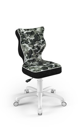 Entelo Petit Biały ST33 rozmiar 3 - DOBRE KRZESŁO dla kręgosłupa, ortopedyczne - fotel obrotowy do biurka