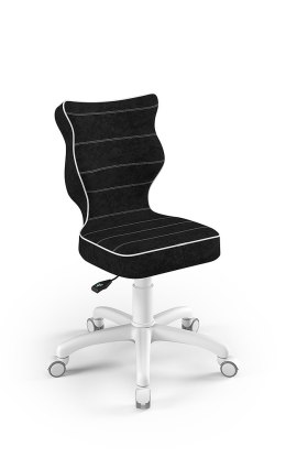 Entelo Petit Biały VS01 rozmiar 3 - DOBRE KRZESŁO dla kręgosłupa, ortopedyczne - fotel obrotowy do biurka