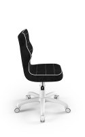Entelo Petit Biały VS01 rozmiar 3 - DOBRE KRZESŁO dla kręgosłupa, ortopedyczne - fotel obrotowy do biurka