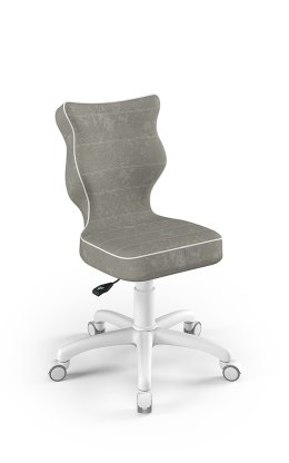 Entelo Petit Biały VS03 rozmiar 4 - DOBRE KRZESŁO dla kręgosłupa, ortopedyczne - fotel obrotowy do biurka