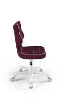 Entelo Petit Biały VS07 rozmiar 3 - DOBRE KRZESŁO dla kręgosłupa, ortopedyczne - fotel obrotowy do biurka