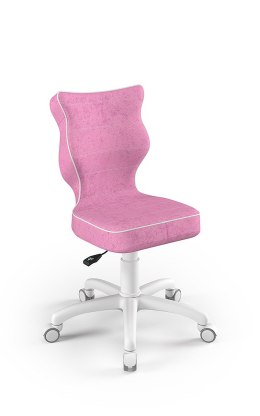 Entelo Petit Biały VS08 rozmiar 3 - DOBRE KRZESŁO dla kręgosłupa, ortopedyczne - fotel obrotowy do biurka