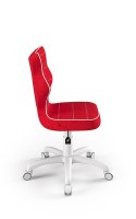 Entelo Petit Biały VS09 rozmiar 4 - DOBRE KRZESŁO dla kręgosłupa, ortopedyczne - fotel obrotowy do biurka