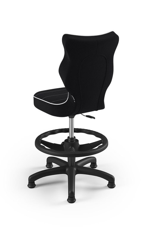 Entelo Petit Czarny JS01 rozmiar 4 WK+P - DOBRE KRZESŁO dla kręgosłupa, ortopedyczne - fotel obrotowy do biurka Entelo Petit Czarny JS01 rozmiar 4 WK+P - DOBRE KRZESŁO dla kręgosłupa, ortopedyczne - fotel obrotowy do biurka