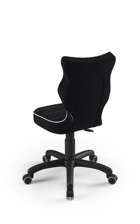 Entelo Petit Czarny JS01 rozmiar 4 - DOBRE KRZESŁO dla kręgosłupa, ortopedyczne - fotel obrotowy do biurka Entelo Petit Czarny JS01 rozmiar 4 - DOBRE KRZESŁO dla kręgosłupa, ortopedyczne - fotel obrotowy do biurka