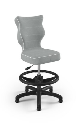 Entelo Petit Czarny JS03 rozmiar 3 WK+P - DOBRE KRZESŁO dla kręgosłupa, ortopedyczne - fotel obrotowy do biurka