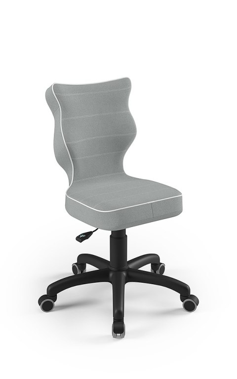 Entelo Petit Czarny JS03 rozmiar 4 - DOBRE KRZESŁO dla kręgosłupa, ortopedyczne - fotel obrotowy do biurka Entelo Petit Czarny JS03 rozmiar 4 - DOBRE KRZESŁO dla kręgosłupa, ortopedyczne - fotel obrotowy do biurka
