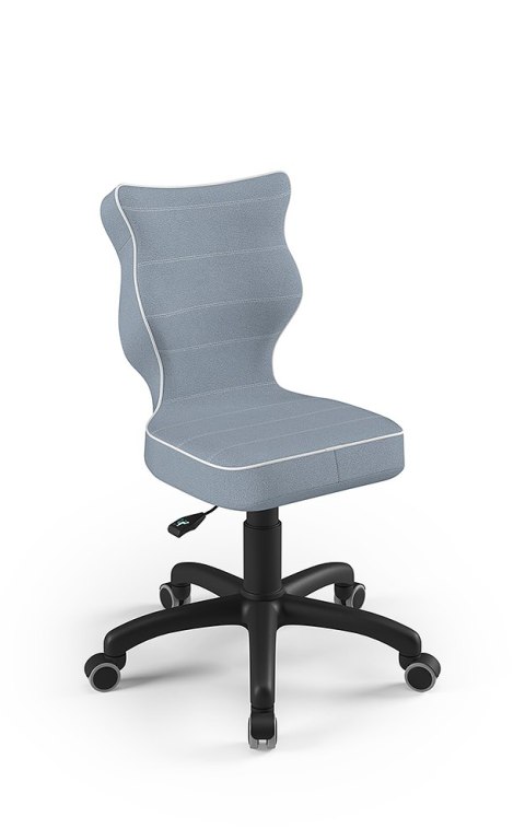 Entelo Petit Czarny JS06 rozmiar 4 - DOBRE KRZESŁO dla kręgosłupa, ortopedyczne - fotel obrotowy do biurka Entelo Petit Czarny JS06 rozmiar 4 - DOBRE KRZESŁO dla kręgosłupa, ortopedyczne - fotel obrotowy do biurka