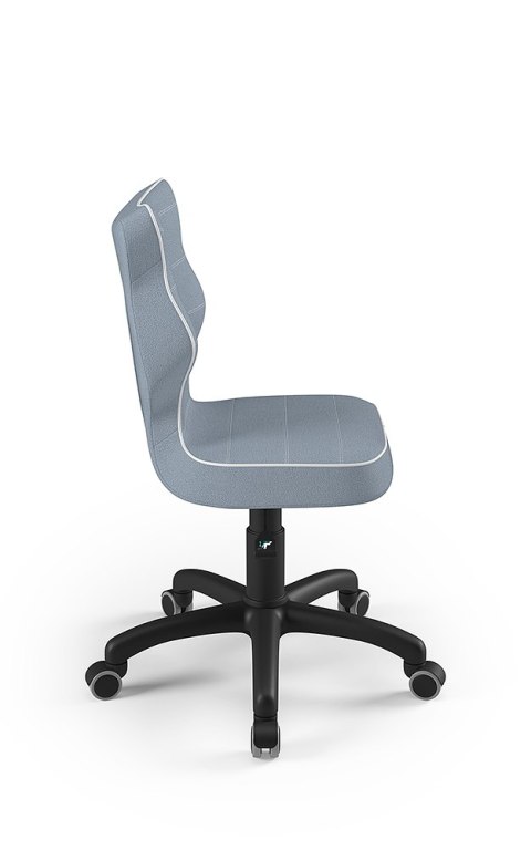 Entelo Petit Czarny JS06 rozmiar 4 - DOBRE KRZESŁO dla kręgosłupa, ortopedyczne - fotel obrotowy do biurka Entelo Petit Czarny JS06 rozmiar 4 - DOBRE KRZESŁO dla kręgosłupa, ortopedyczne - fotel obrotowy do biurka