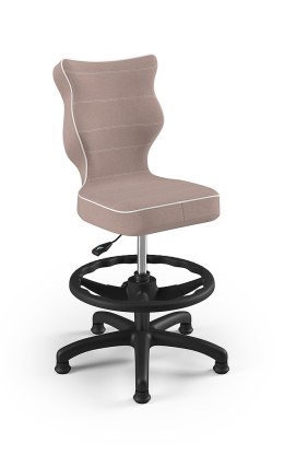 Entelo Petit Czarny JS08 rozmiar 3 WK+P - DOBRE KRZESŁO dla kręgosłupa, ortopedyczne - fotel obrotowy do biurka