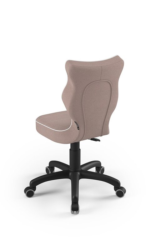 Entelo Petit Czarny JS08 rozmiar 4 - DOBRE KRZESŁO dla kręgosłupa, ortopedyczne - fotel obrotowy do biurka Entelo Petit Czarny JS08 rozmiar 4 - DOBRE KRZESŁO dla kręgosłupa, ortopedyczne - fotel obrotowy do biurka