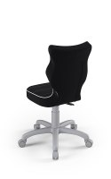Entelo Petit Szary JS01 rozmiar 3 - DOBRE KRZESŁO dla kręgosłupa, ortopedyczne - fotel obrotowy do biurka