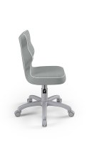 Entelo Petit Szary JS03 rozmiar 3 - DOBRE KRZESŁO dla kręgosłupa, ortopedyczne - fotel obrotowy do biurka Entelo Petit Szary JS03 rozmiar 3 - DOBRE KRZESŁO dla kręgosłupa, ortopedyczne - fotel obrotowy do biurka
