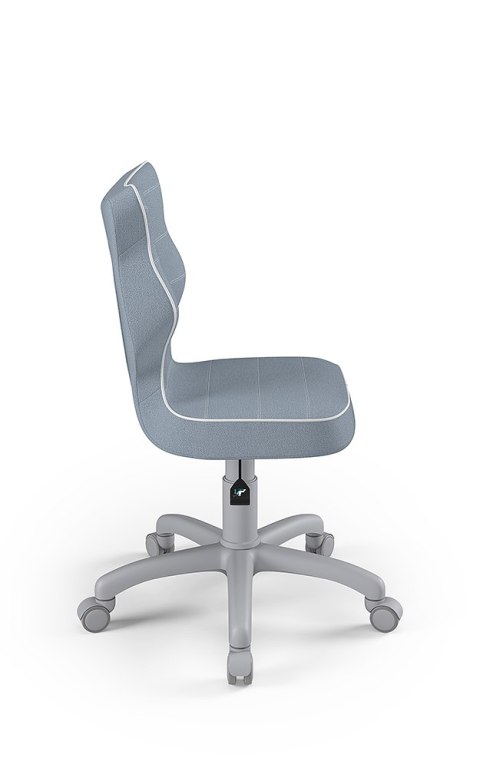 Entelo Petit Szary JS06 rozmiar 4 - DOBRE KRZESŁO dla kręgosłupa, ortopedyczne - fotel obrotowy do biurka Entelo Petit Szary JS06 rozmiar 4 - DOBRE KRZESŁO dla kręgosłupa, ortopedyczne - fotel obrotowy do biurka