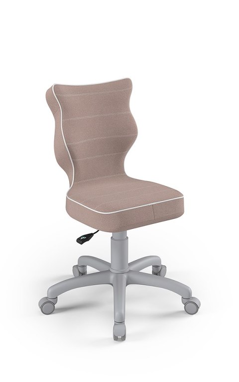 Entelo Petit Szary JS08 rozmiar 3 - DOBRE KRZESŁO dla kręgosłupa, ortopedyczne - fotel obrotowy do biurka Entelo Petit Szary JS08 rozmiar 3 - DOBRE KRZESŁO dla kręgosłupa, ortopedyczne - fotel obrotowy do biurka