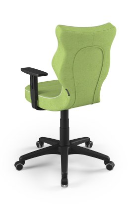Entelo Duo Zielony/Czarny VS05 rozmiar 6 - DOBRE KRZESŁO dla kręgosłupa, ortopedyczne - fotel obrotowy do biurka