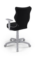 Entelo Duo Szary JS01 rozmiar 6 - DOBRE KRZESŁO dla kręgosłupa, ortopedyczne - fotel obrotowy do biurka