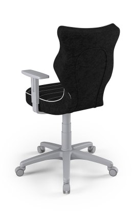 Entelo Duo Szary VS01 rozmiar 6 - DOBRE KRZESŁO dla kręgosłupa, ortopedyczne - fotel obrotowy do biurka