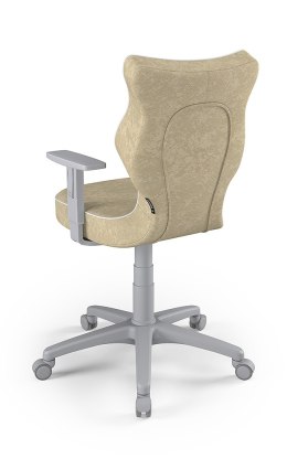 Entelo Duo Szary VS26 rozmiar 6 - DOBRE KRZESŁO dla kręgosłupa, ortopedyczne - fotel obrotowy do biurka
