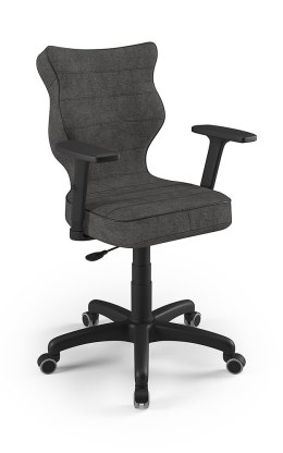 Entelo Uni AT33 C. Szary rozmiar 6 - DOBRE KRZESŁO dla kręgosłupa, ortopedyczne - fotel obrotowy do biurka