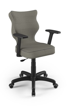 Entelo Uni FC03 Szary rozmiar 6 - DOBRE KRZESŁO dla kręgosłupa, ortopedyczne - fotel obrotowy do biurka